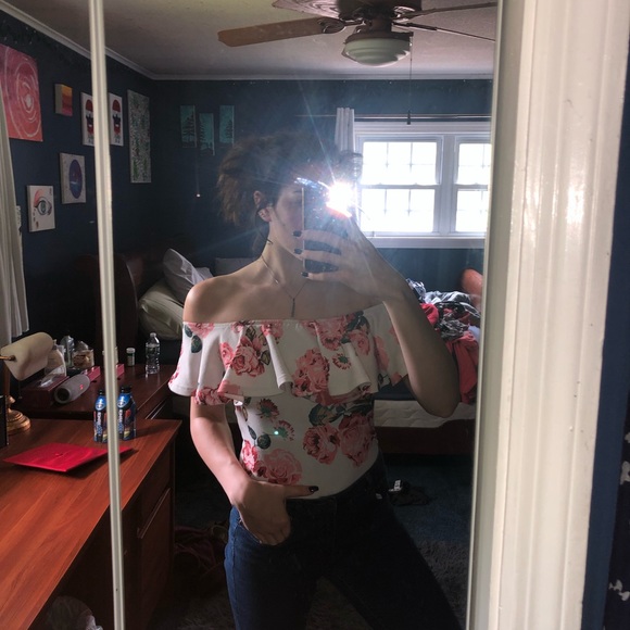 Floral Spring Flounce Style BodySuit! - Picture 4 of 4